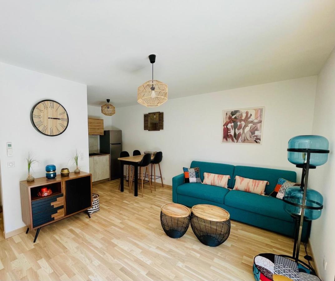 Ajaccio T2 Grand Standing Neuf - Centre Ville Et Plages - 4 Personnes - Parking Prive 外观 照片