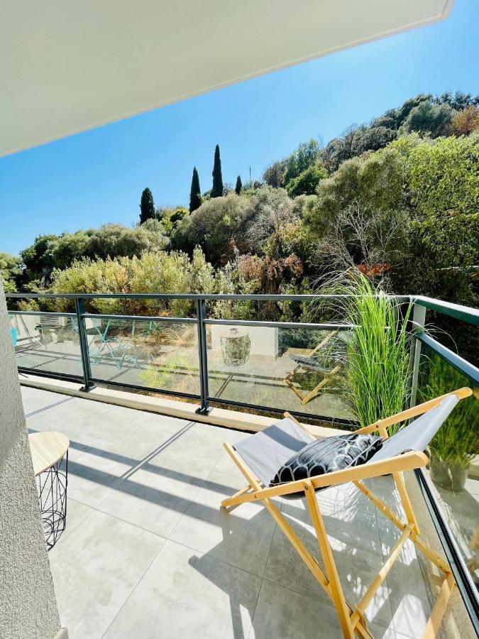 Ajaccio T2 Grand Standing Neuf - Centre Ville Et Plages - 4 Personnes - Parking Prive 外观 照片